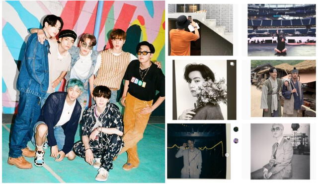 BTS estrena cuentas personales en Instagram. Foto: Composición LR / Imágenes HYPE e IG