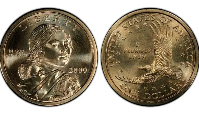 El Servicio Profesional de Calificación de Monedas (PCGS) señala que el precio récord que se pagó por ejemplares de esta moneda única fue de USD 10.200. Foto: Difusión