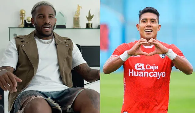 Raziel García y Jefferson Farfán disputaron el último partido de Perú ante Argentina por las Eliminatorias Qatar 2022. Fotos: Liga 1