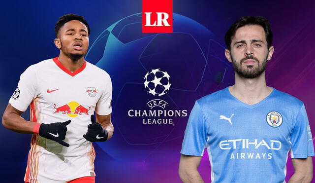 Leipzig vs. Manchester City HOY EN VIVO por la fecha 6 de la Champions League. Foto: composición de La República