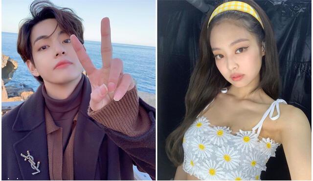 Taehyung y Jennie: ¿Qué pasó con los idols en Instagram? Foto: Composición LR / Imágenes HYPE e Instagram