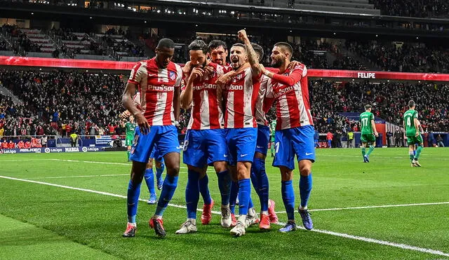 Atlético Madrid buscará el pase a octavos de la Champions League ante Porto. Foto: AFP