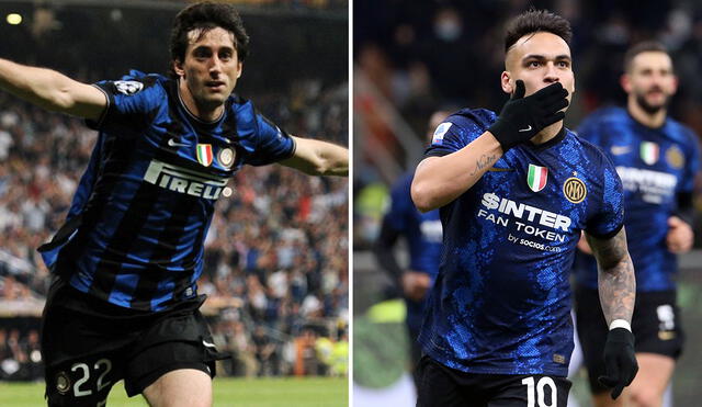Diego Milito hizo historia con el Inter al ganar el triplete en la temporada 2009-2010. Foto: composición/ UEFA Champions League/ EFE
