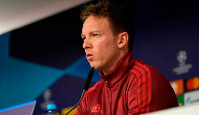 Julian Nagelsmann está viviendo su primera temporada al mando del Bayern Múnich. Foto: FC Bayern München Español