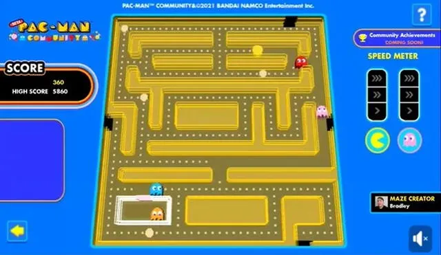 Podrás invitar a amigos a tus partidas de Pac-Man. Foto: Unocero