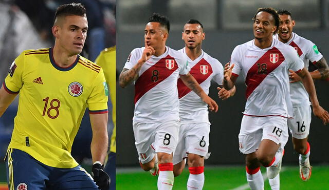 Colombia marcha en el cuarto lugar con 17 puntos mientras que Perú en el quinto con la misma cantidad de puntos. Foto: AFP/Selección peruana