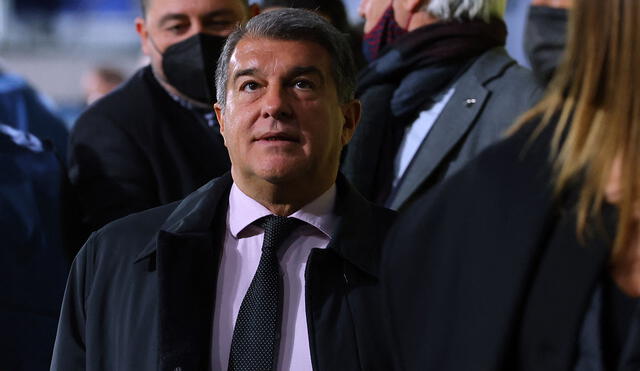 Joan Laporta regresó como presidente del Barza este año. Foto: AFP