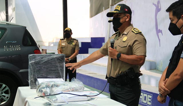 Jefe policial en Arequipa detalló cómo se efectuó el operativo. Foto: Zintia Fernández/La República