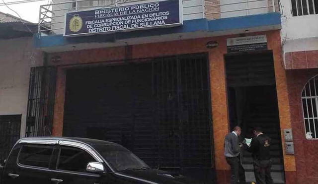 El segundo despacho de la Fiscalía Especializada en Delitos de Corrupción de Funcionarios fue el encargado de la investigación. Foto: El Regional