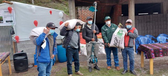 Campesinos contarán con asistencia técnica brindada por Agro Rural. Foto: Midagri