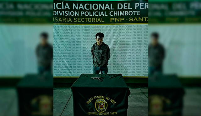 El sujeto fue identificado como Jhonatan Alexis Zavaleta Agustín (24). Foto: Radio RSD