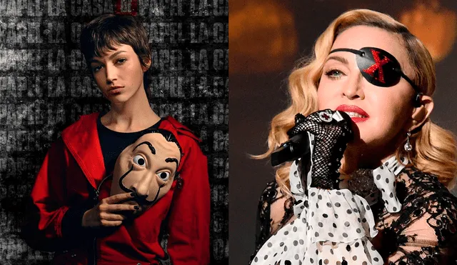 Madonna y Úrsula Corberó son artistas reconocidas mundialmente. Foto: composición/Netflix/Instagram