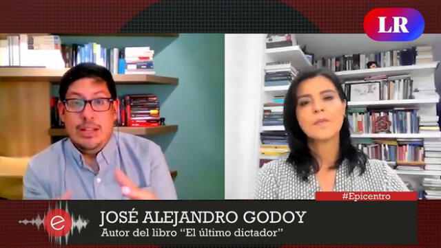 José Alejandro Godoy, autor del libro "El último dictador". Video: LR+