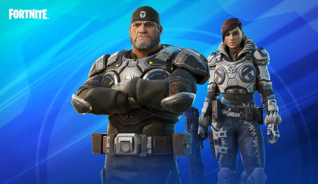 Las skins de Gears of War forman parte de una nueva oleada de skins que están llegando al battle royale Fotnite. Foto: Epic Games
