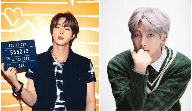 BTS en Instagram: Jin comentó la última públicación de Namjoon en red social. Foto: Composición LR / Imágenes HYPE