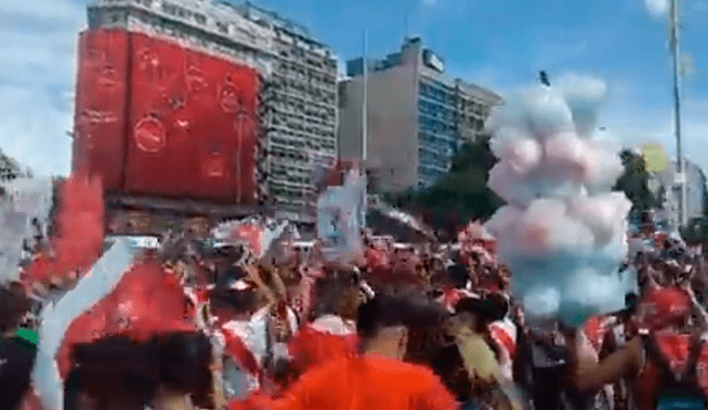 Hace 3 años, River Plate le ganaba a Boca Juniors la final de la Copa Libertadores, disputada entonces en el Santiago Bernabéu. Foto: captura TyC Sports