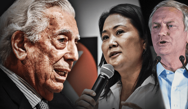 Mario Vargas Llosa ha mostrado su apoyo a las candidaturas de Keiko Fujimori y José Antonio Kast. Foto: composición La República