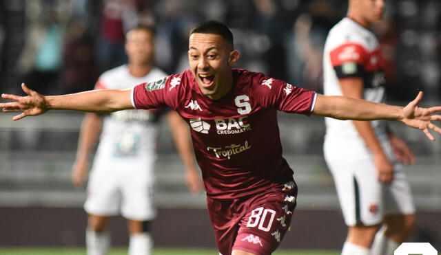 Saprissa sacó ventaja y ganó en casa ante Alajuelense en la final de la Liga Promérica. Foto: @SaprissaOficial