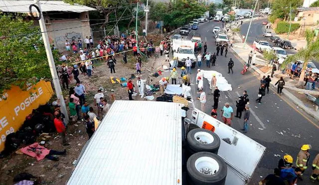 El accidente se produjo en una carretera del estado de Chiapas, principal punto de acceso de indocumentados. Foto: CNN