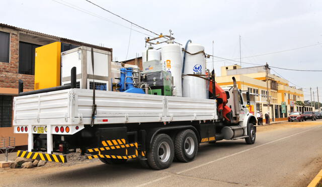 Equipos para planta de oxígeno serán instalados por personal especializado. Foto: MDL