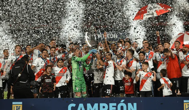 River Plate logró llevarse la Liga Profesional 2021. Foto: Twitter @RiverPlate
