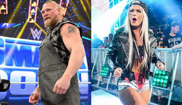 Brock Lesnar y Toni Storm brillaron en Friday Night SmackDown. Foto: WWE