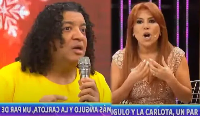 Carlos Vílchez se presentó en el programa de Magaly Medina. Foto: capturas ATV