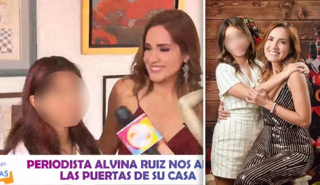 La pequeña de 11 años contó detalles de la relación que tiene con Alvina Ruiz. Foto: captura América TV/Instagram/Foto Latino