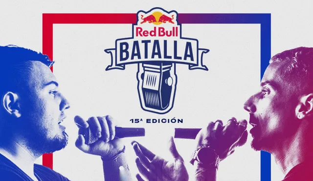 Gráfica oficial de la final internacional de Red Bull Batalla de los Gallos. Foto: Red Bull Batalla