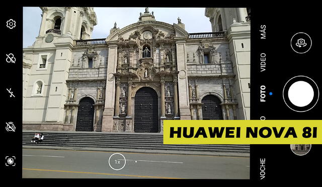 Cámara del Huawei Nova 8i. Foto: Edson Henriquez