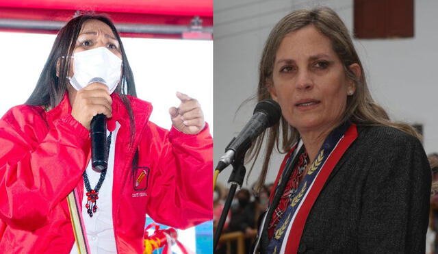 La legisladora Silvana Robles sostuvo que María del Carmen Alva "debería dar un paso al costado". Foto: composición/GLR