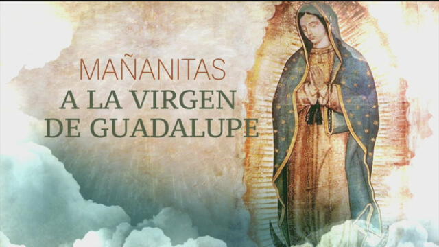 Cantarle "Las mañanitas" a la Virgen de Guadalupe es una tradición mexicana que se celebra cada 12 de diciembre a la medianoche y se transmite por televisión desde 1951. Foto: Televisa.