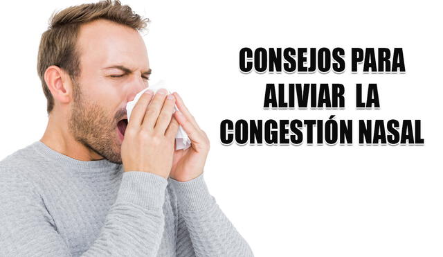 La congestión nasal es uno de los síntomas más incómodos en un resfriado o alergia. Foto: composición/gaceta médica