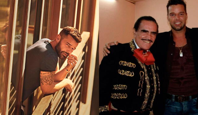 Ricky Martin se despide con conmovedor mensaje de Vicente Fernández. Foto: Ricky Martin/Instagram.