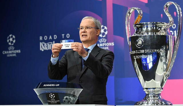 El sorteo de la Champions League se celebrará este lunes 13 de diciembre en Suiza. Foto: AFP