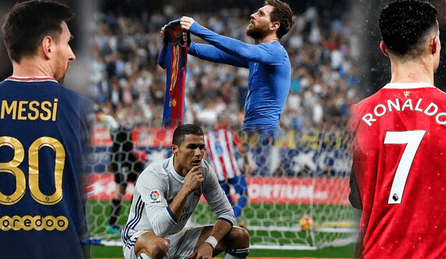 Cristiano y Messi enfrentarán a viejos conocidos por los octavos de final de la Champions League 2021-22. Foto: AFP/composición