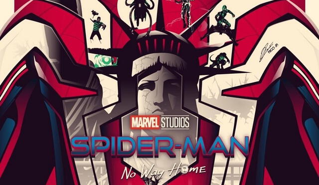 Spider-Man: no way home tendrá su alfombra roja este lunes 13 diciembre. Foto: composición/Marvel/Sony