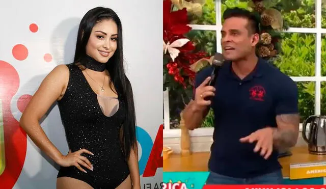 Christian Domínguez aseguró que Pamela Franco sería incapaz de pisar un escenario de striptease, en referencia al video de su expareja. Foto: captura/América TV/difusión