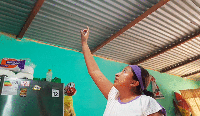 Madre de familia pide apoyo a la población. Foto: Gianella Aguirre / URPI - LR