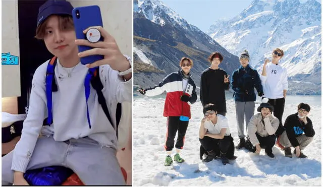 BTS Bon Voyage: J-Hope dice qué llevará en la quinta temporada de reality. Foto: Composición LR / Imágenes Weverse y captura