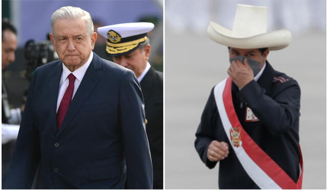 Presidente mexicano apoyó al Gobierno de Castillo durante el intento de vacancia. Foto: AFP/Antonio Melgarejo/La República