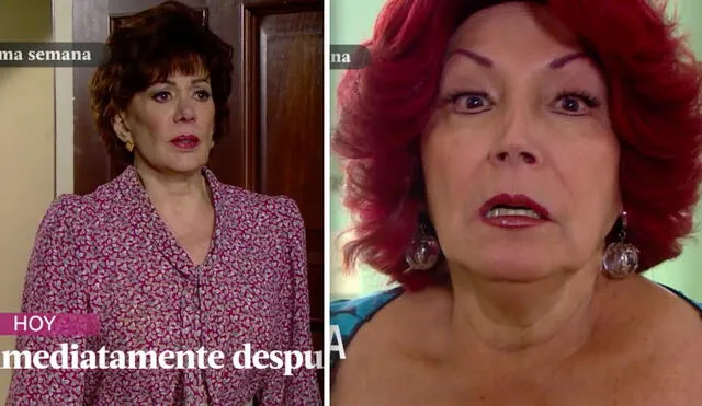 'Conchito' y 'Doña Amanda', personajes queridos de De vuelta al barrio, volvieron a la trama. Foto: composición América TV