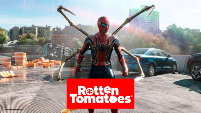 La tercera película de Tom Holland llega a los cines este 15 de diciembre. Foto: composición/Rotten Tomatoes/Marvel Studios/Sony Pictures
