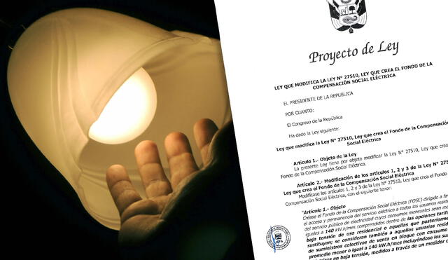 El presidente Pedro Castillo propuso un recorte de 15% en las tarifas de electricidad de las familias más vulnerables. Proyecto queda en manos del Congreso. Foto: Presidencia del Perú