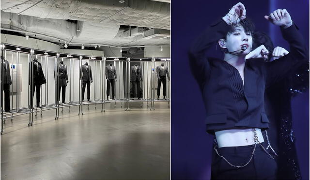 BTS: vestuarios de Bangtan que lucieron en Permission to dance se exponen en museo de HYPE. Foto: composición LR / Imágenes Twitter JungkookAsia__ y @winterbear3939