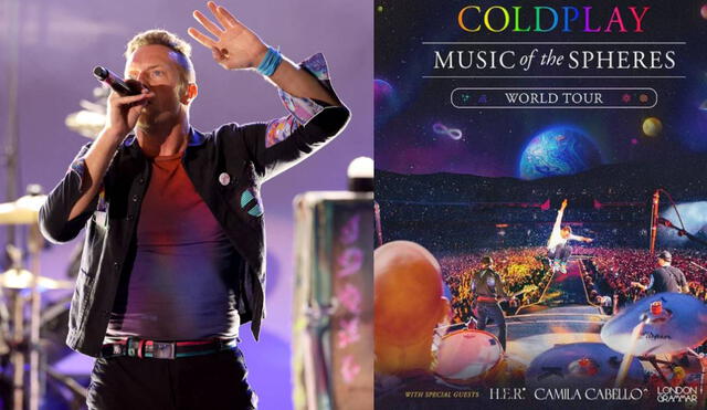 Coldplay tocará en Lima, Perú el 20 de septiembre del 2022. Foto: composición/ AFP/ Instagram