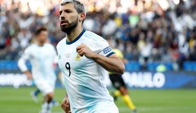 Sergio Agüero disputó casi 100 partidos con la Albiceleste. Foto: EFE