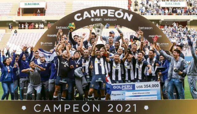 Alianza Lima se consagró campeón del fútbol peruano ante Sporting Cristal. Foto: Liga de Fútbol Profesional