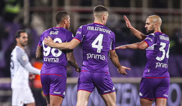 Nikola Milenkovic le da la victoria a la 'Fiore'. Foto: ACF Fiorentina