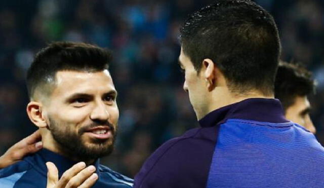 Luis Suárez y Sergio Agüero se conocieron en una reunión organizada por Lionel Messi. Foto: luisuarez9/Instagram